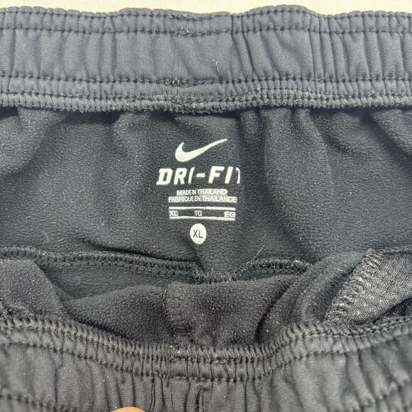 Men's Nike Athletic Gym Jogger Fleece Black XL Dri-Fit Sweatpants - Picture 6 of 7